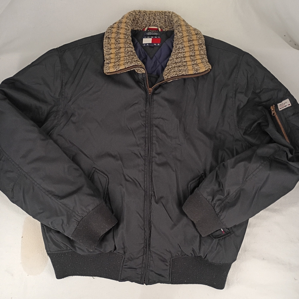 Tommy Hilfiger Vintage 2003 Tommy Jeans Quilted Bomber XL